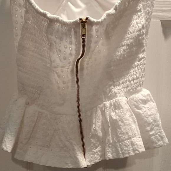 Peplum tube top - Picture 3 of 4